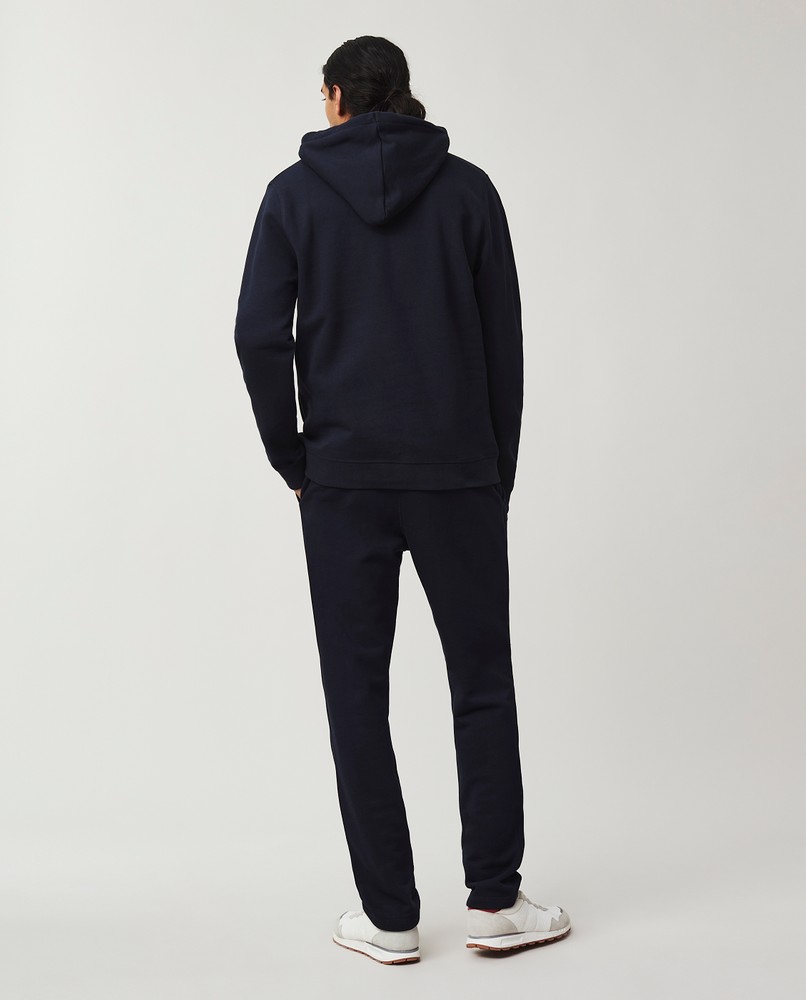 Perry Organic Cotton Hood, Dark Blue