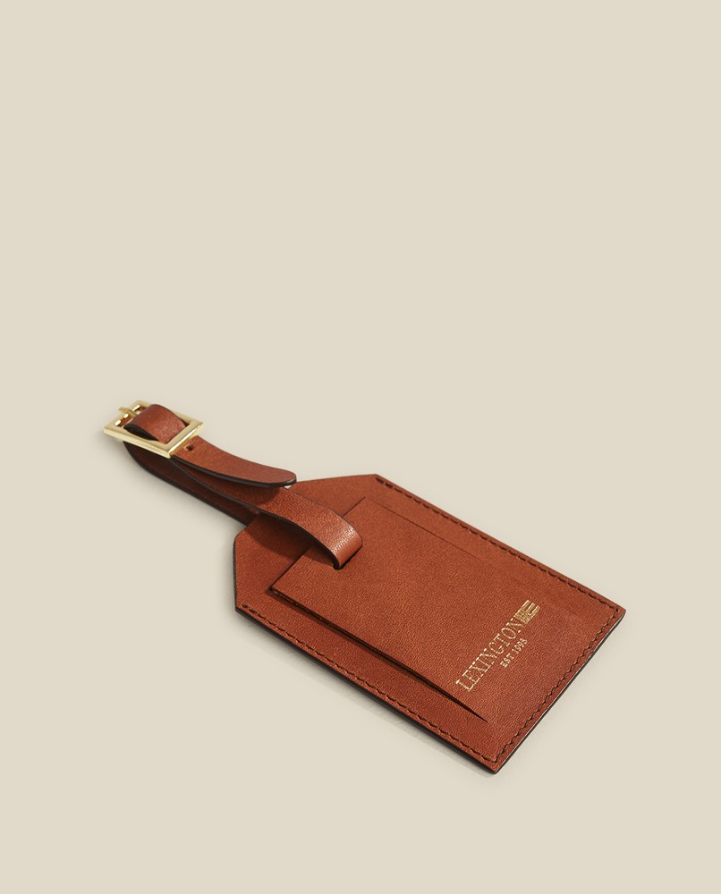 Timber Leather Luggage Tag | Lexington