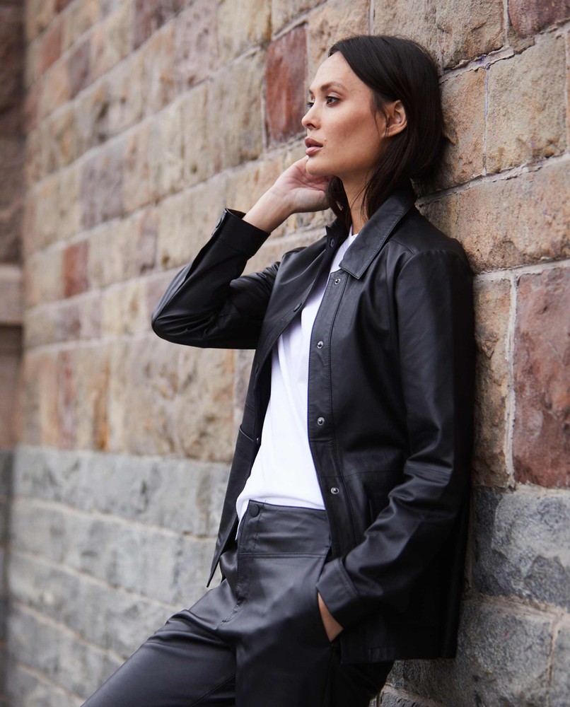 Kathy Leather Worker Shirt Kathy Leather Worker Shirt