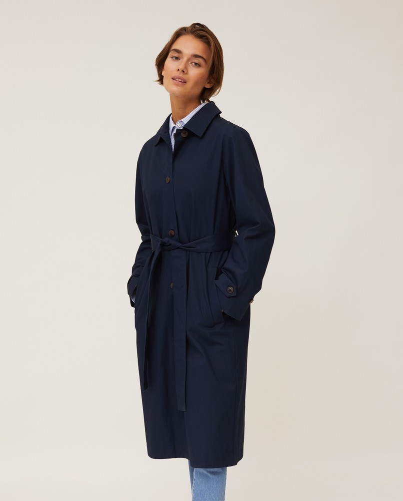Jonalyn Waxed Cotton Coat