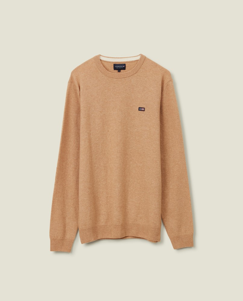 crew neck pullovers