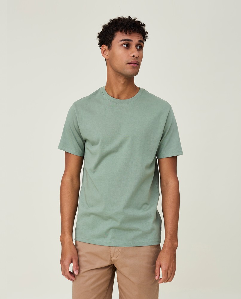 Ricky Organic Cotton Tee, Green | Lexington