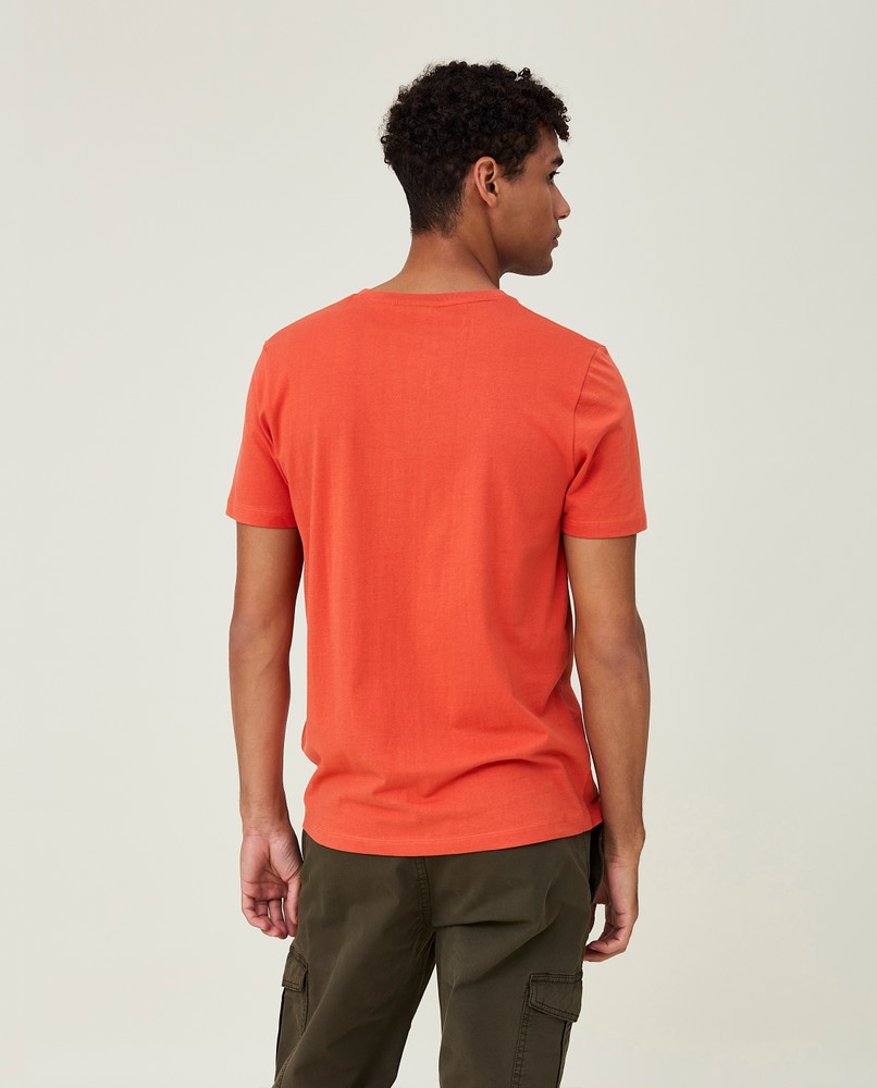 orange t shirt matching pant