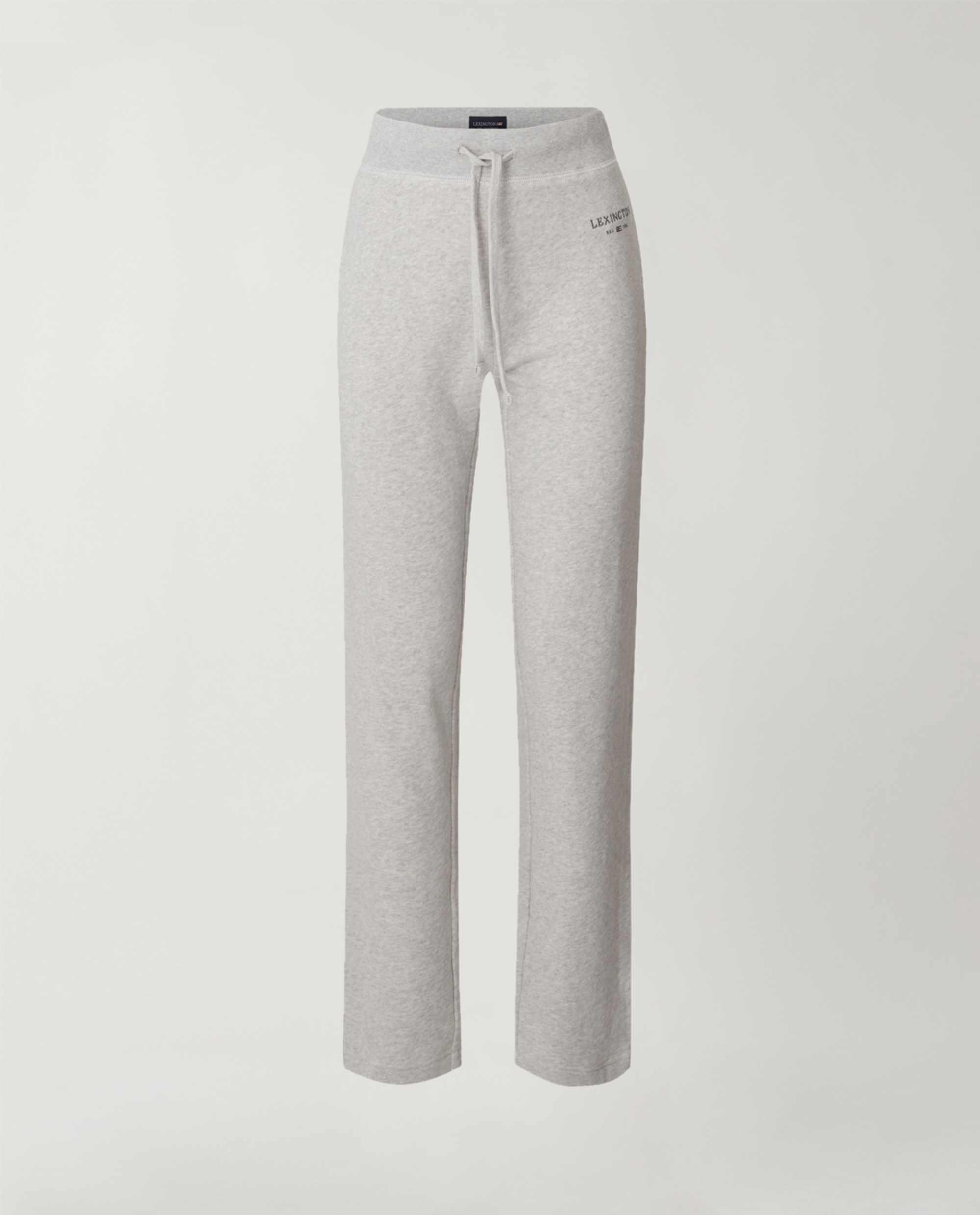 épine jersey knit pants gray COTTON JERSEY STRAIGHT LEG PANT | LIGHT HEATHER GREY