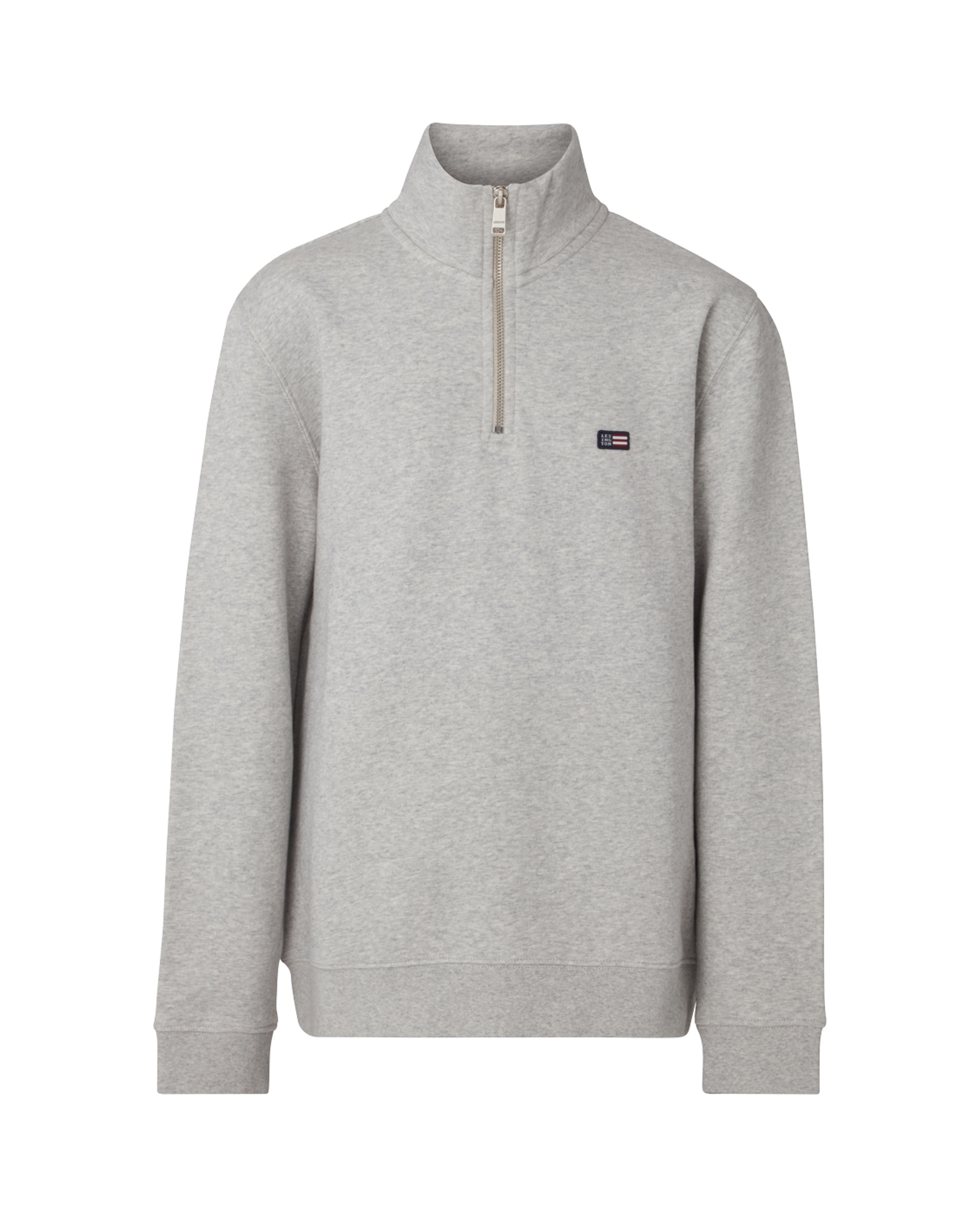 Terry teen half zip sweater