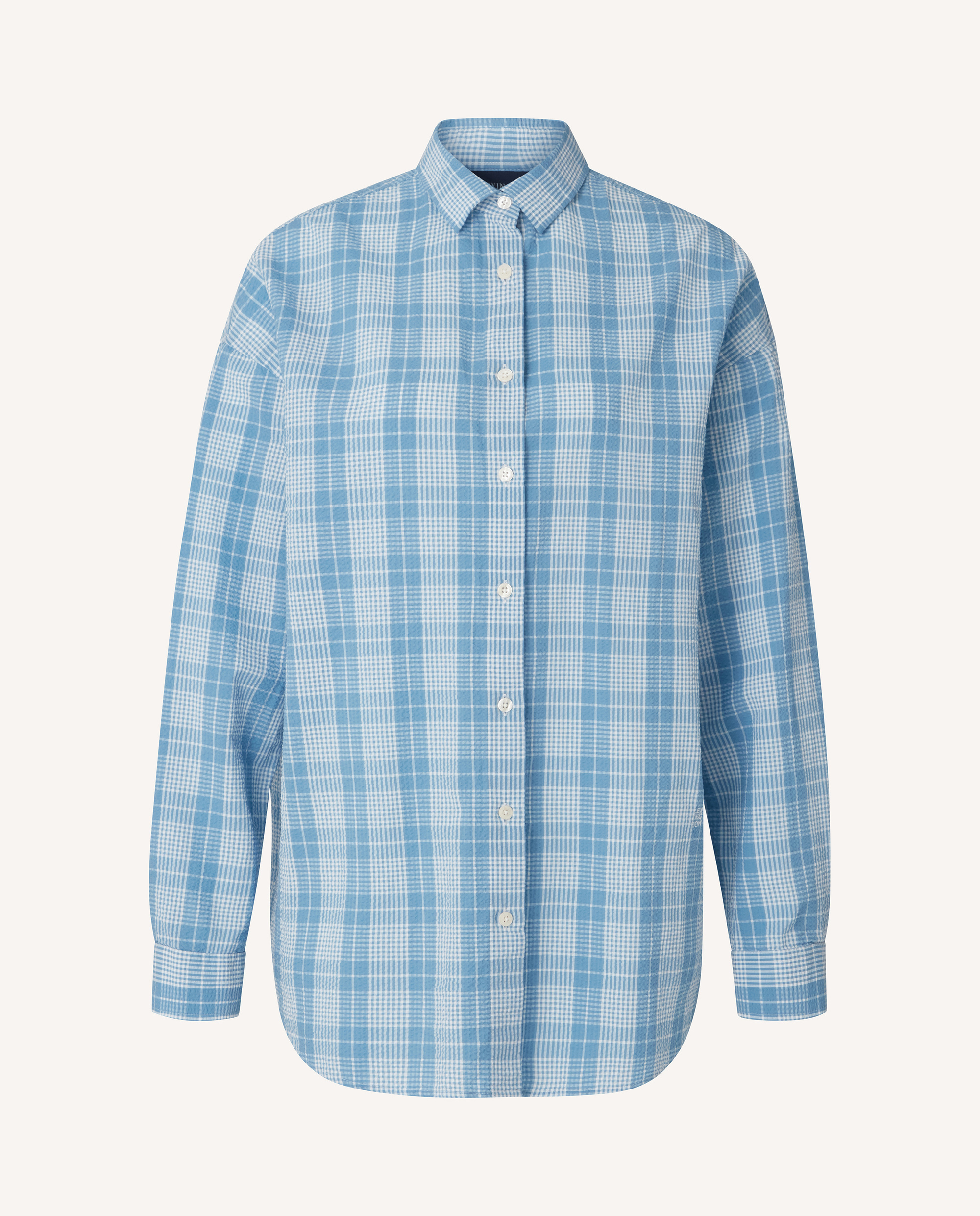 PERSTEP正規品★24SS★Seersucker Loosd Fit Check Shirt PERSTEP正規品☆24SS☆Seersucker Loosd Fit Check Shirt