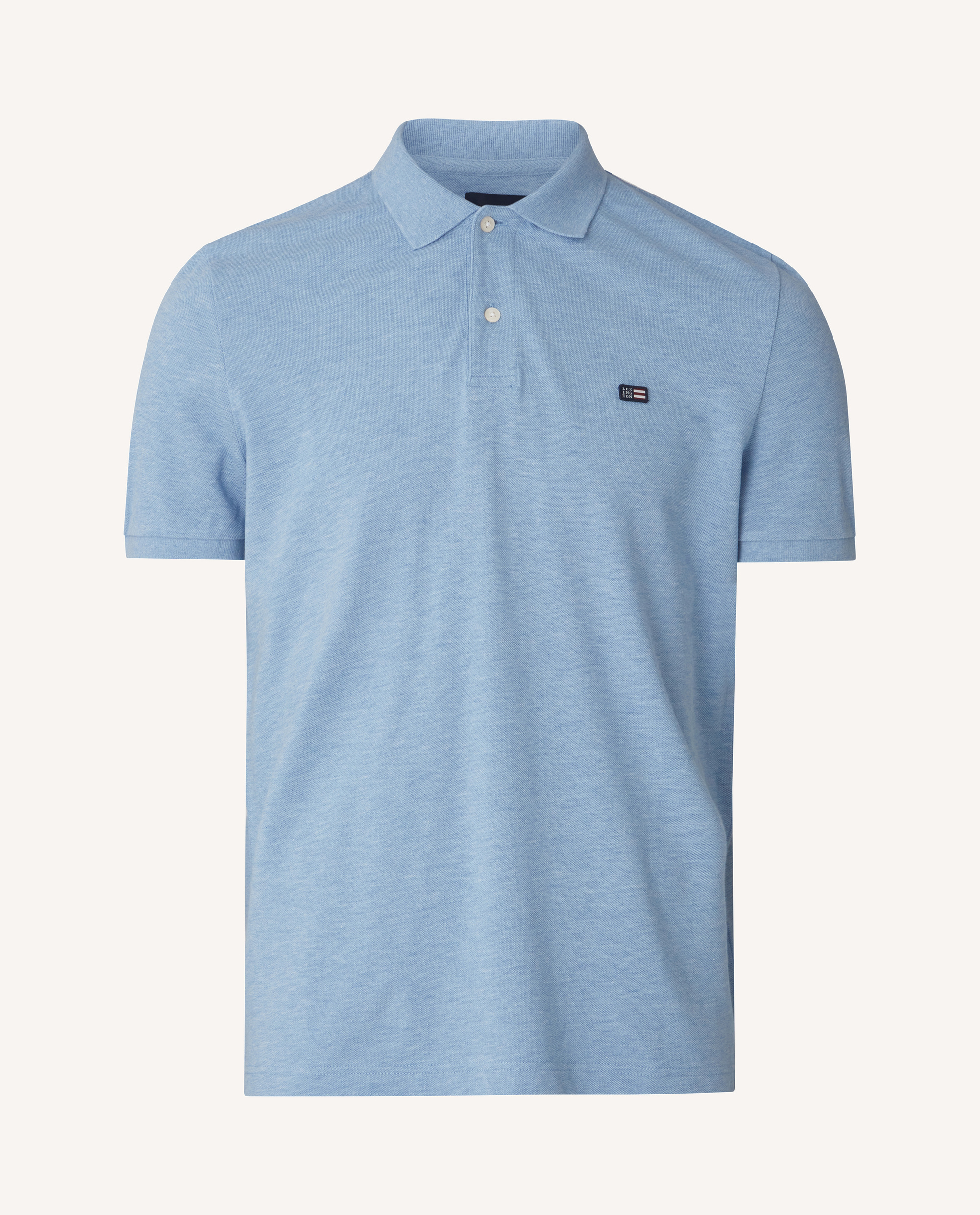 Tim boucle polo shirt, offwhite | Lexington