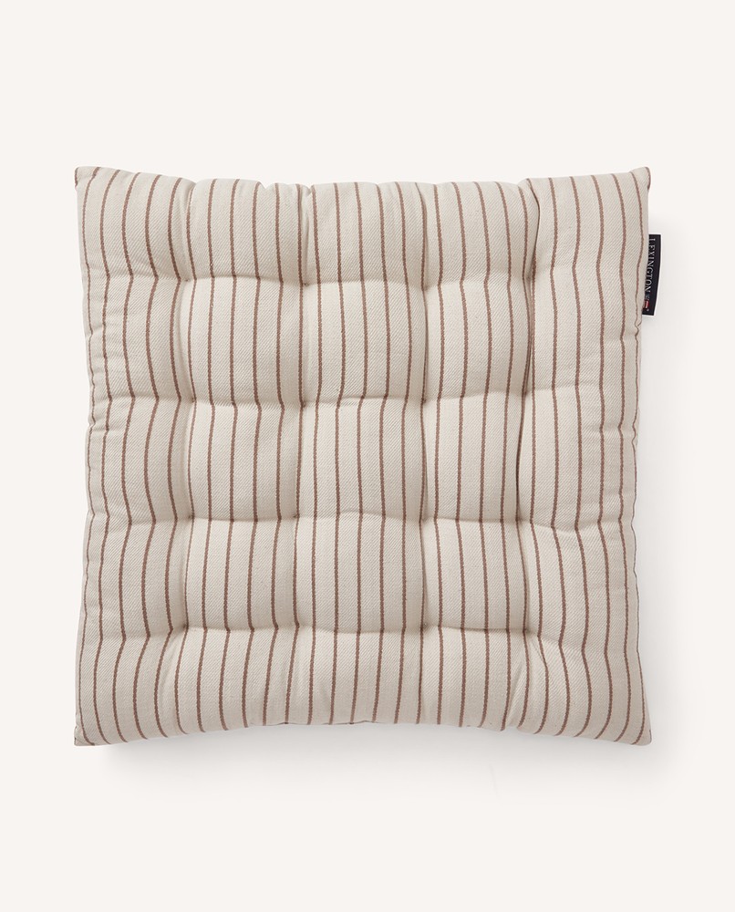 View of Striped seat pad | Lexington