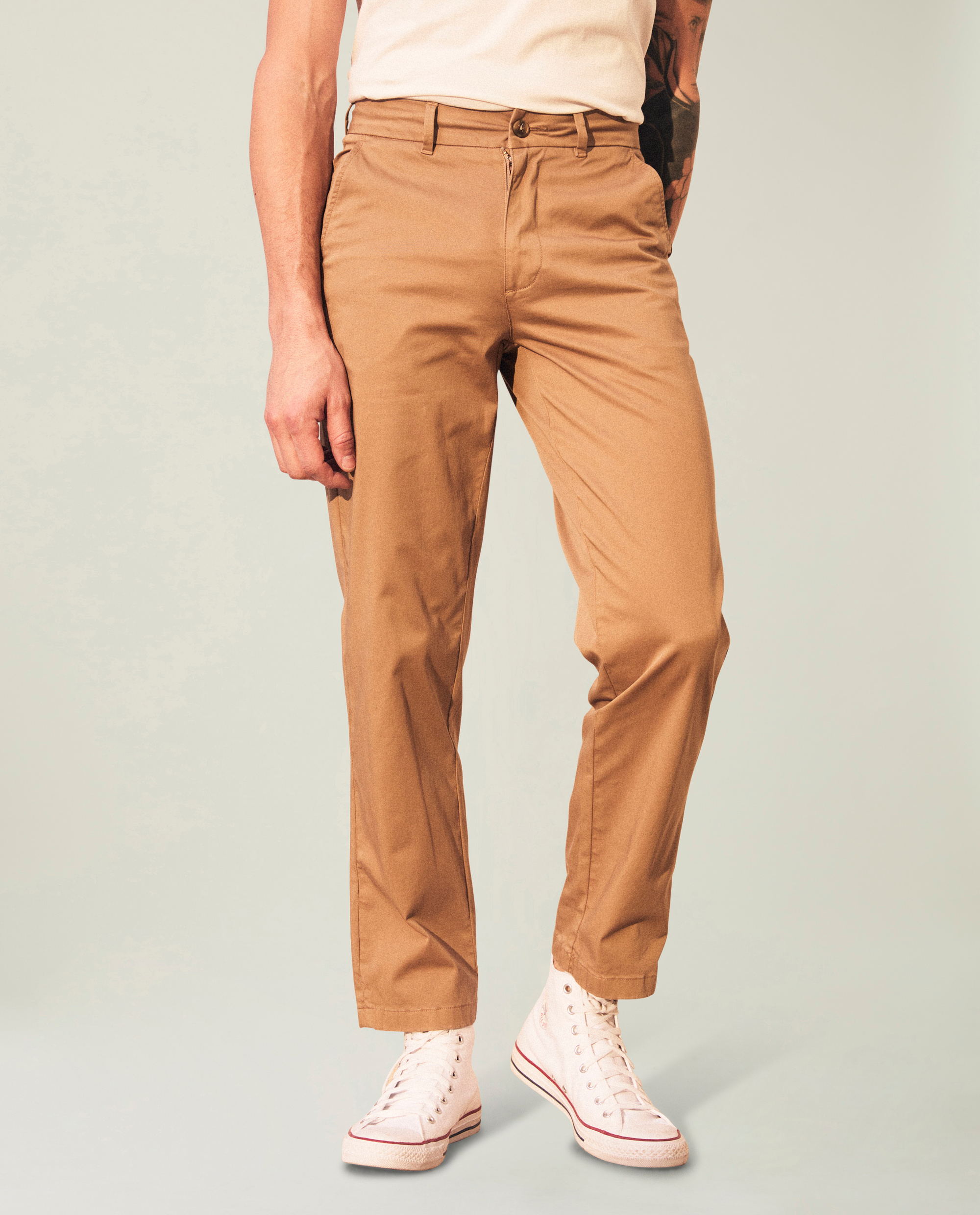 Classic cotton twill pants | Lexington