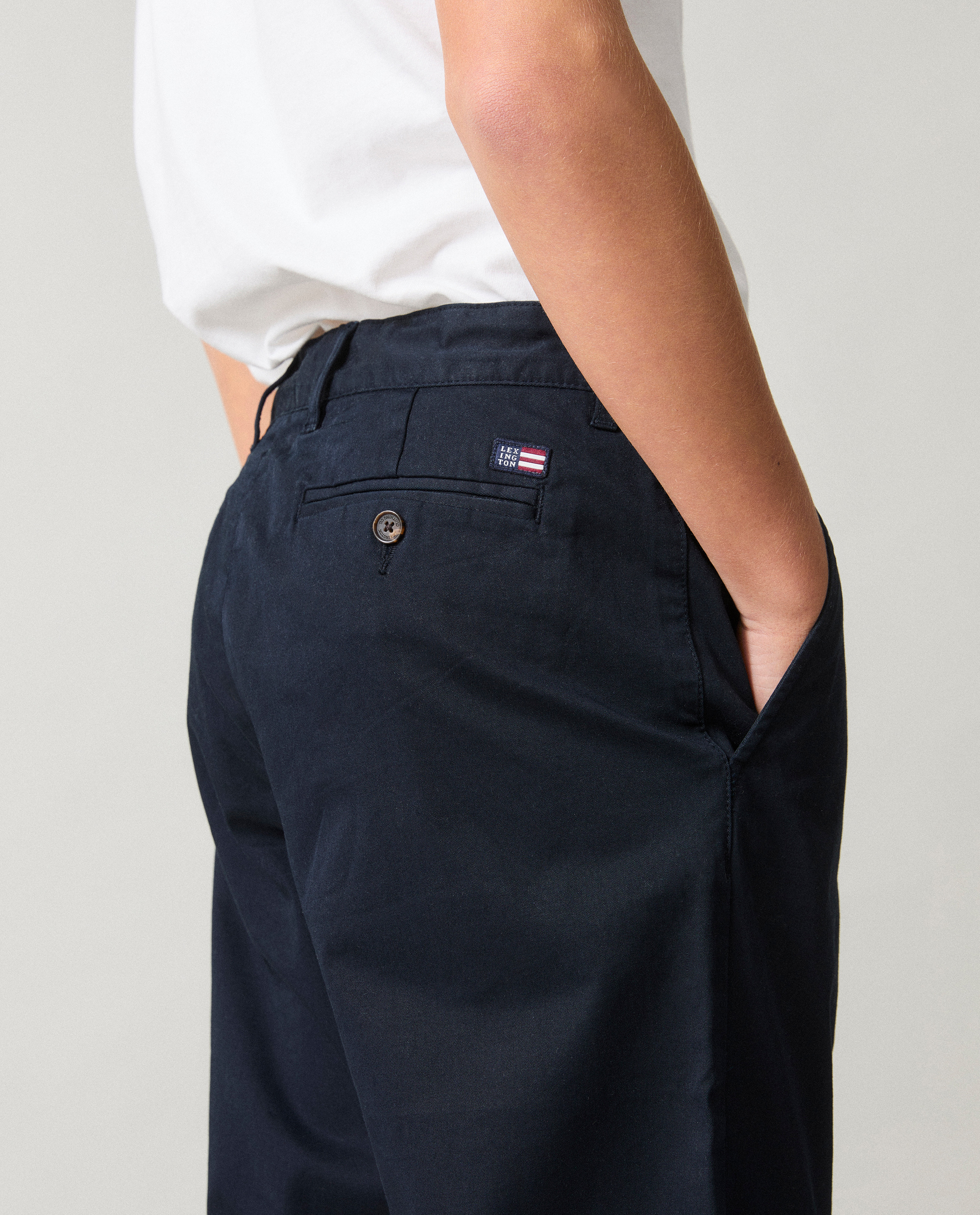 Charles classic cotton twill pants | Lexington