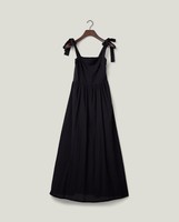 ワンピース aqgue SEERSUCKER DRESS /BLACK Women's Seersucker Maxi A-Line Dress - A New Day™ Black M