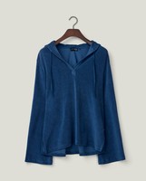 ウェア coast14surf ELECTRIC LOGOS DRY HOOD Organic cotton terry surfer hood, red | Lexington