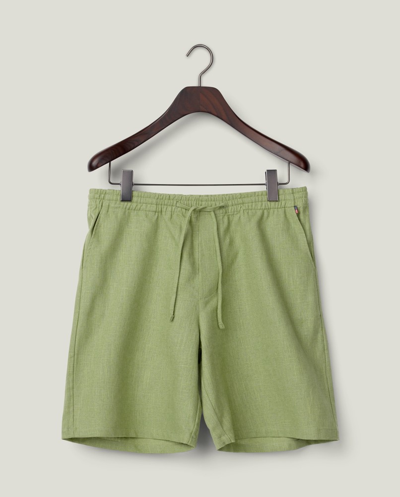 Belted Twill Shorts - White - Ladies | H&M CA