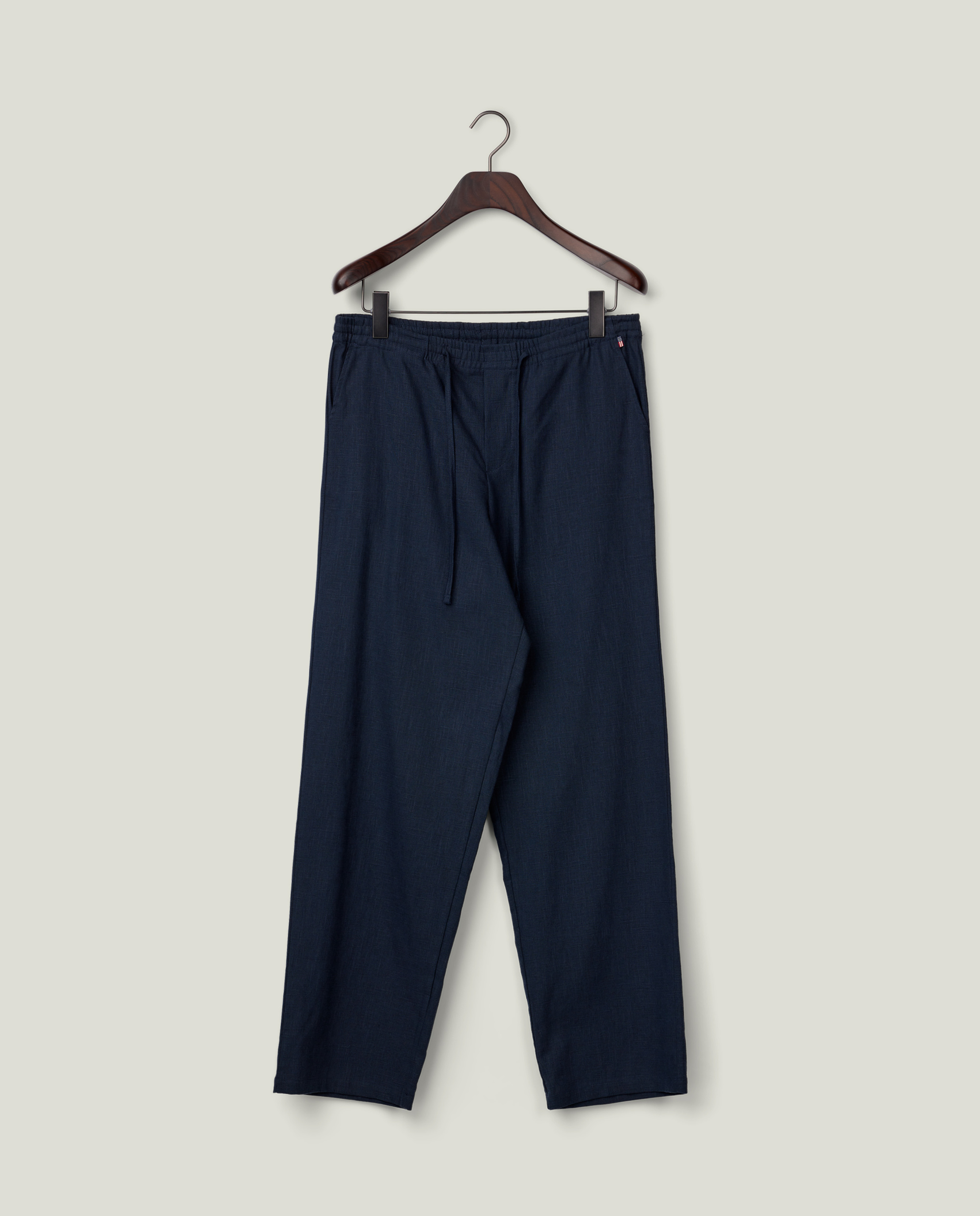パンツ MALO DARK BLUE LINEN PANTS 19349_eee9239be0-