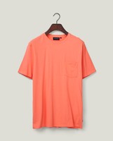 Midweight faded tee, coral | Lexington