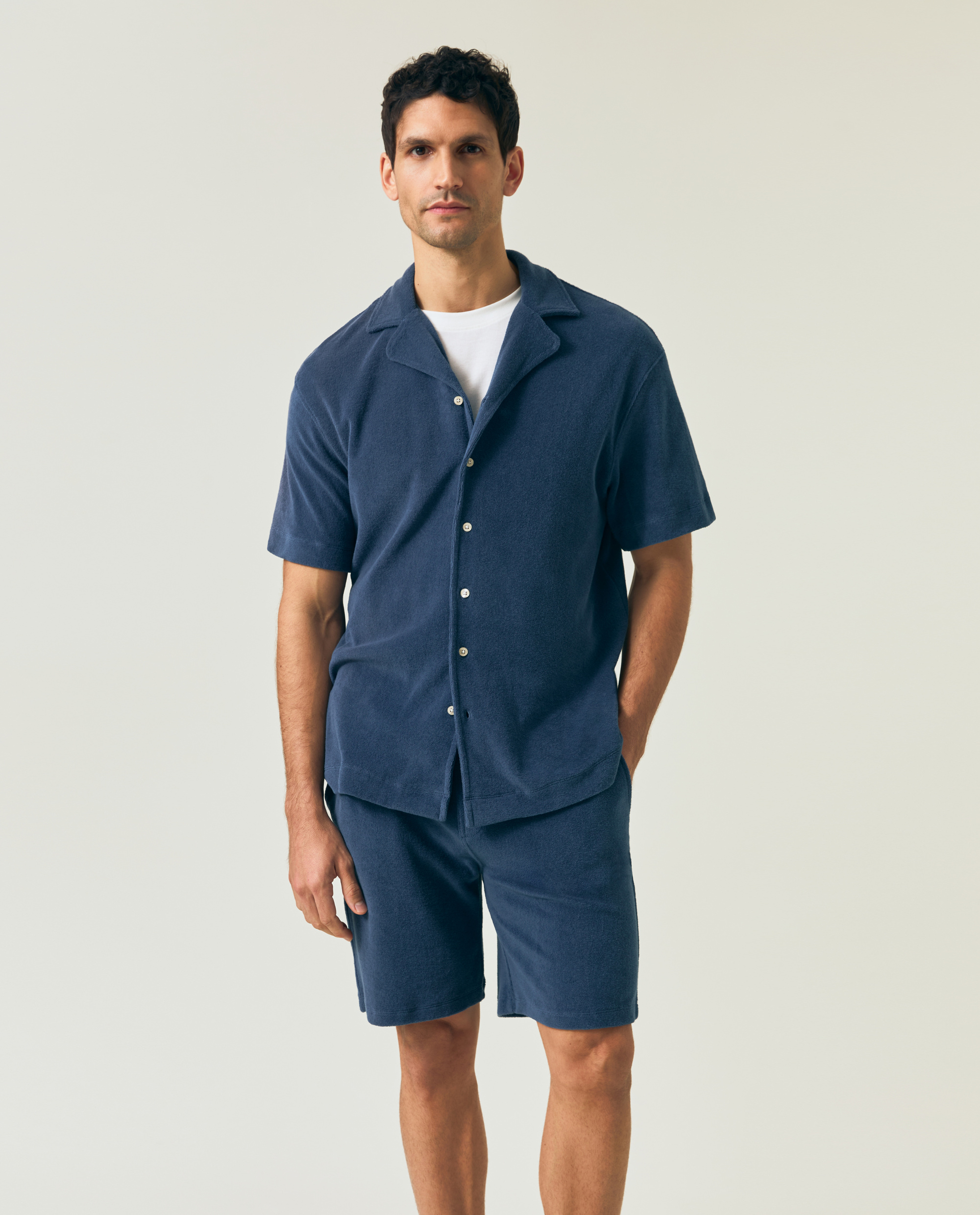 NAVAL TENT SHIRT ORGANIC COTTON CHAMBRAY Nora Women's Organic