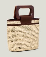 かごバッグ cobble hill straw small adrien Kate Spade New York Cobble Hill Stripe Small Adrien Satchel