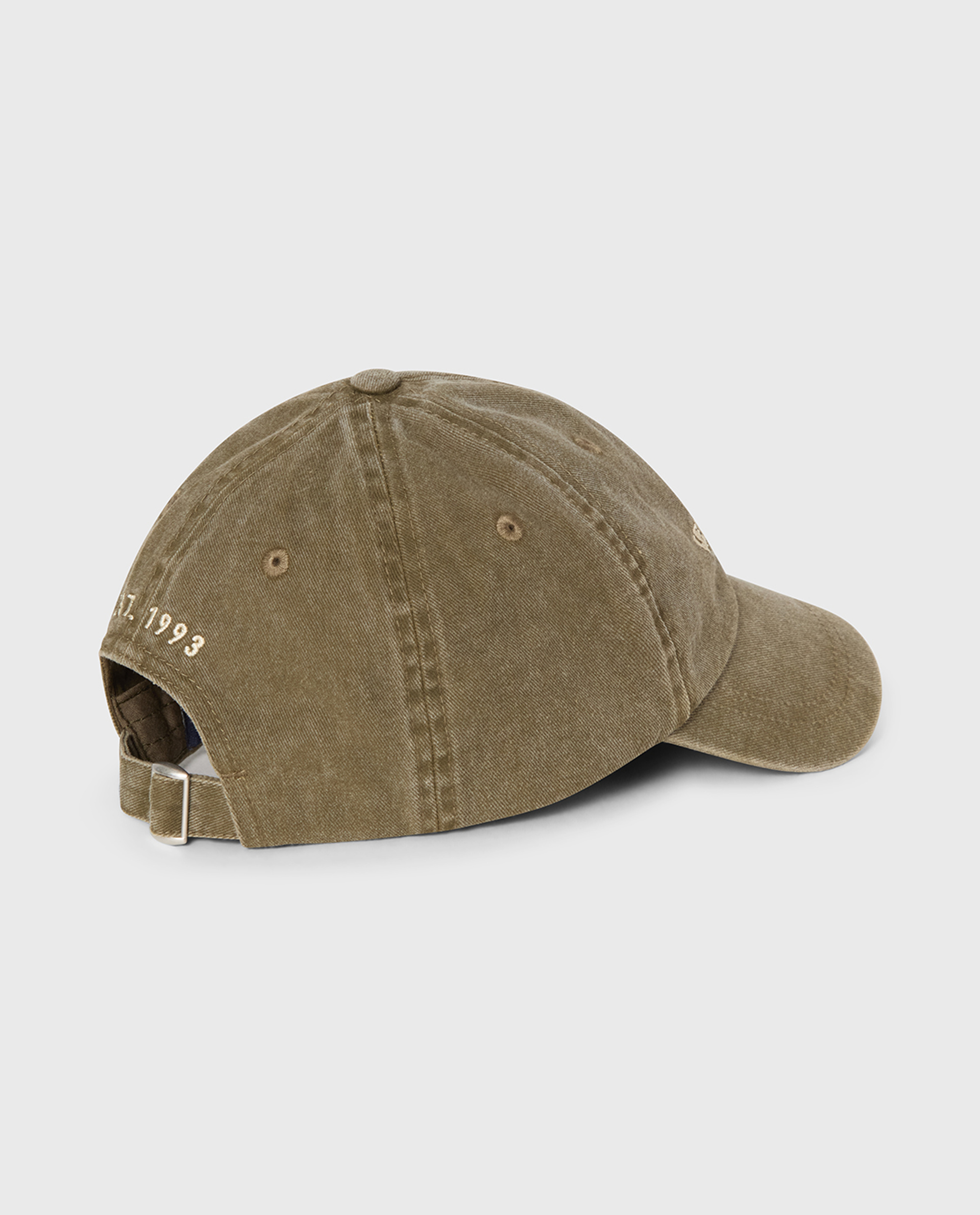 Casual faded cap, dark gray | Lexington