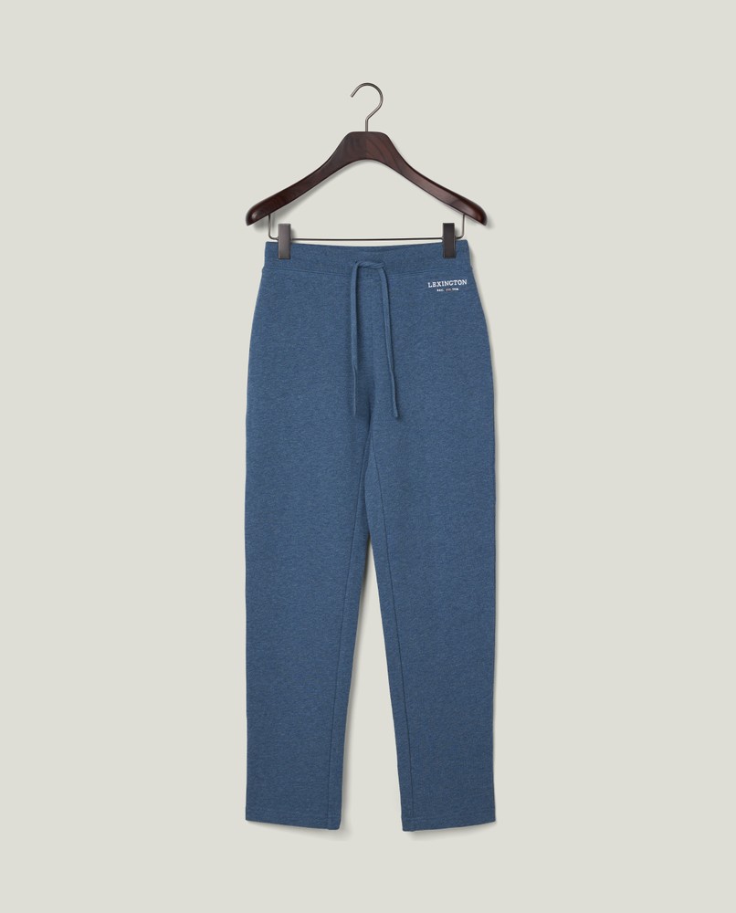 Classic logo jersey pants , blue melange | Lexington
