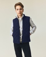 【Quilted Vest】 Night Blue 19637_b0d542bb3c-