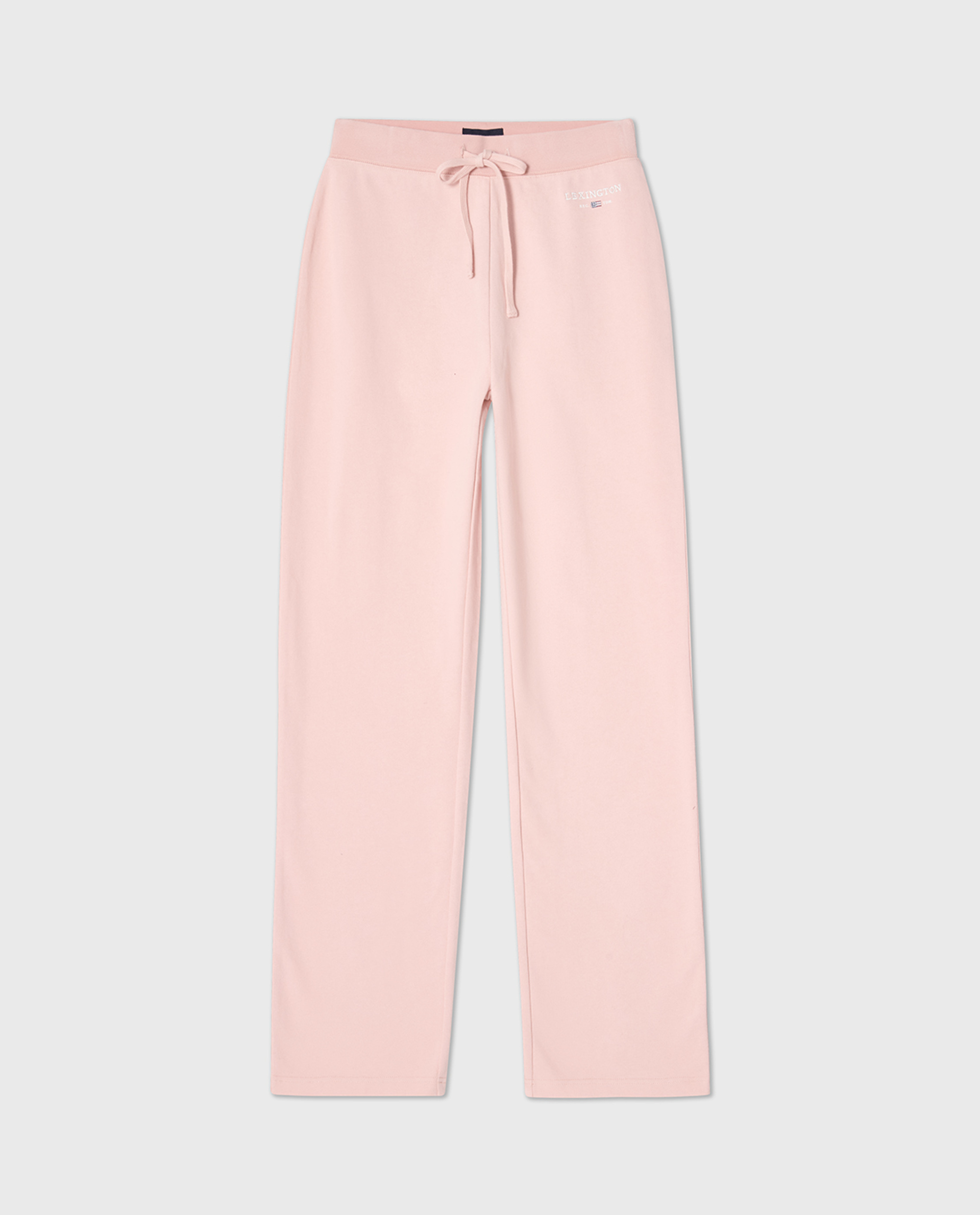 Classic logo jersey pants, light pink | Lexington
