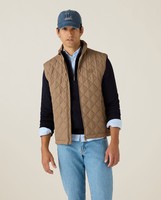 Classic quilted vest, brown | Lexington